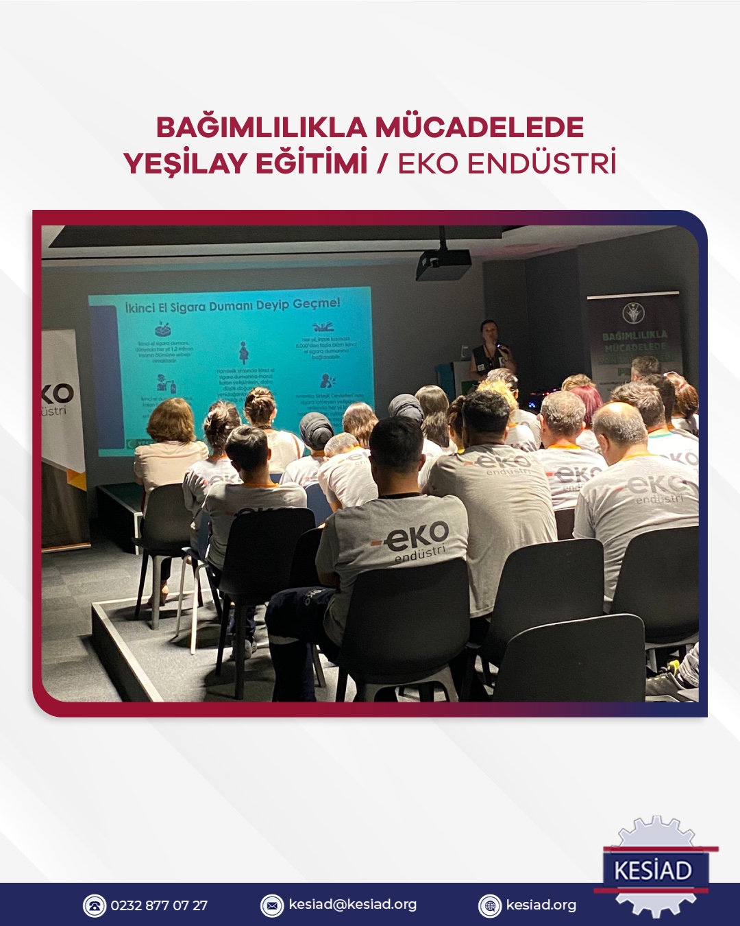 Şirket eğitimi - Çalışan sağlığı ve bağımlılıklarla mücadele