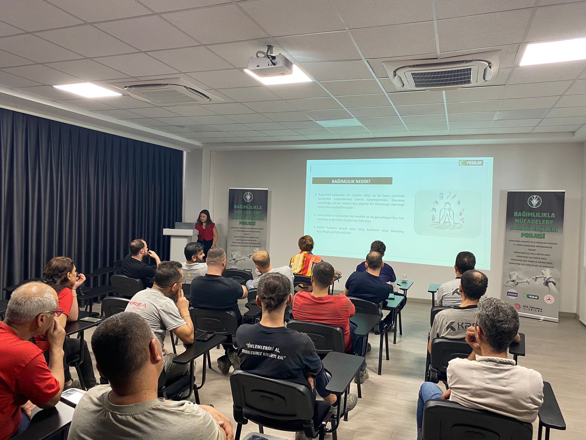Şirket eğitimi - İş yeri sağlığı semineri - Bağımlılık riskleri