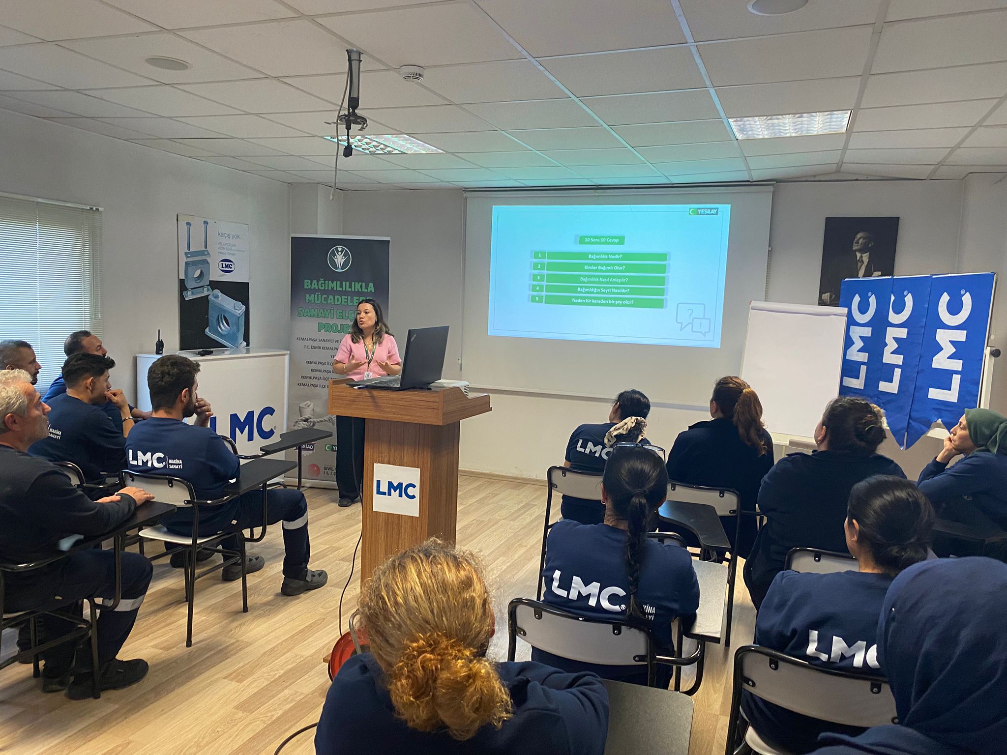 Şirket eğitimi - İş yerinde bağımlılıkla mücadele eğitimi